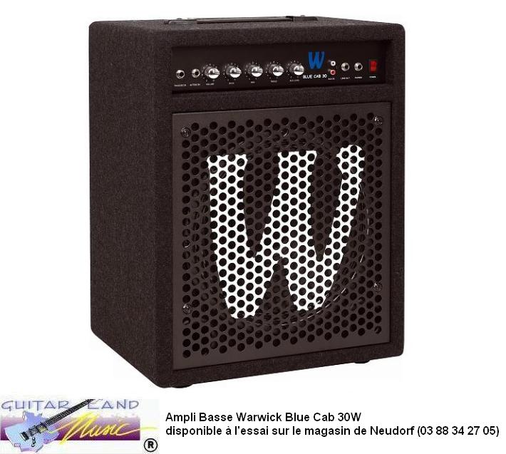 Ampli Basse Warwick Blue Cab 30W
